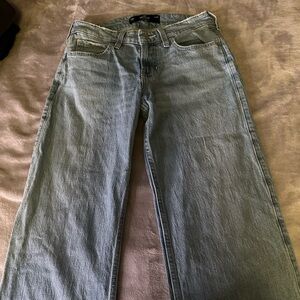 Light Wash Jeans
low rise baggy